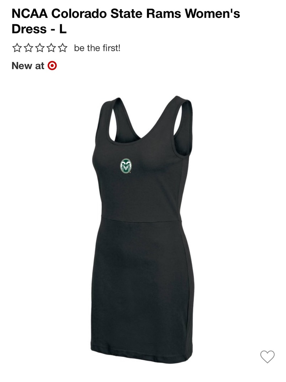 Women's Black Tank Dress
